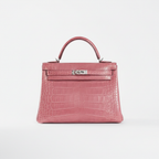 Hermès Kelly 32 Retourne – Pink Matte Alligator (2011)