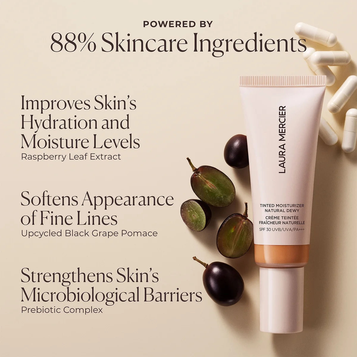 Laura Mercier Tinted Moisturiser Natural Dewy SPF 30