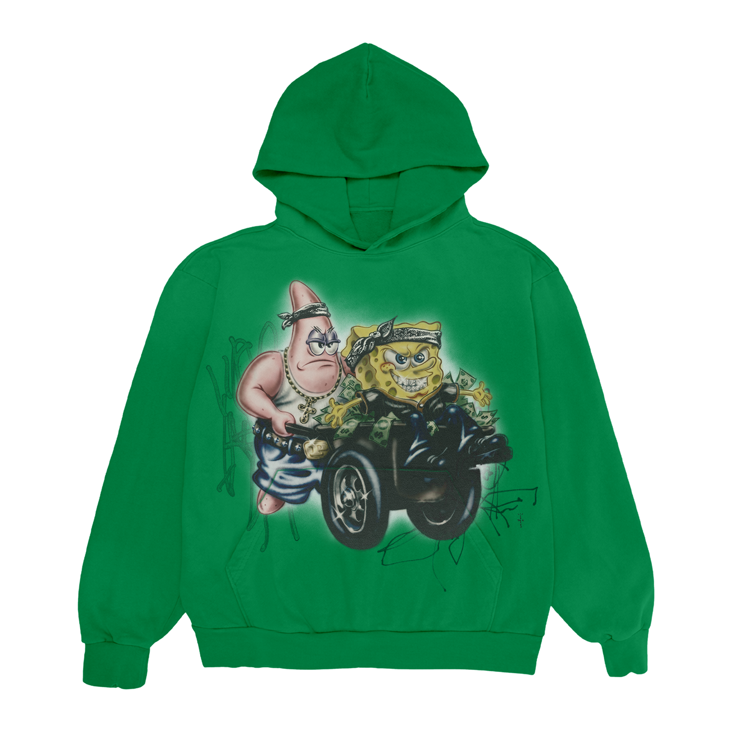 Cactus Jack X Spongebob Fancy Life Hoodie