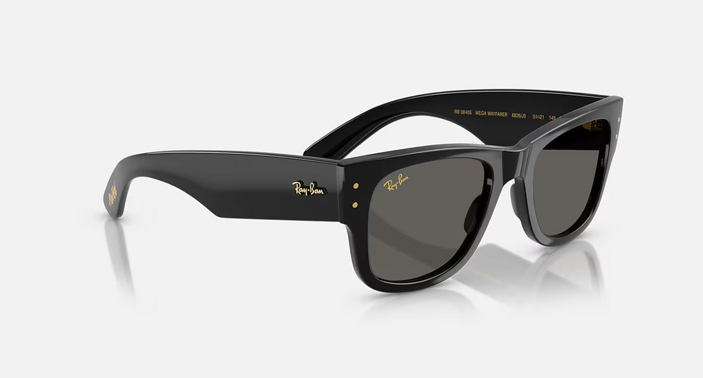 Ray-Ban Mega Wayfarer Blacked Out Collection
