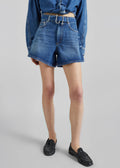 Sportmax Fiesta Denim Shorts Midnight Blue