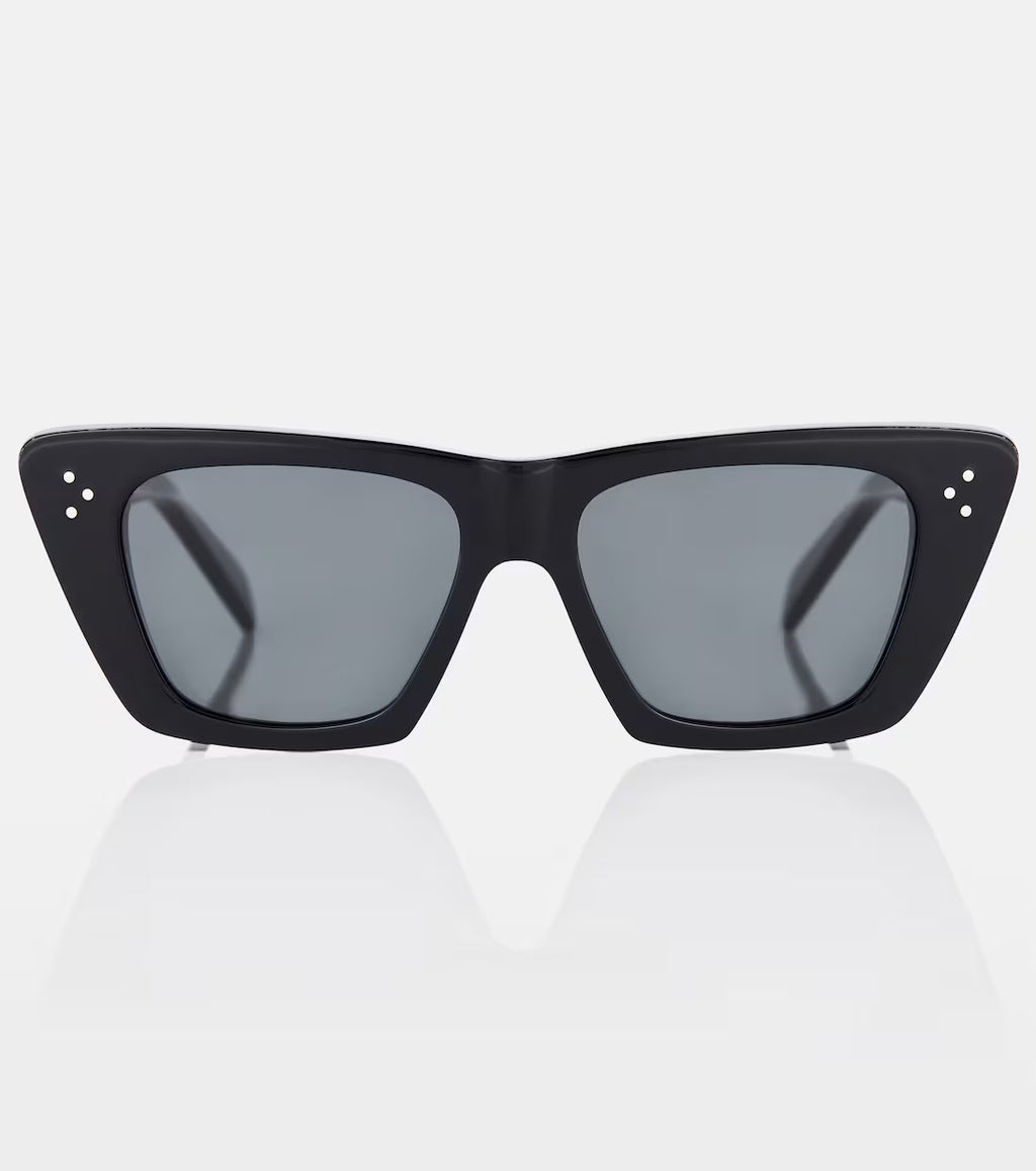 Celine Eyewear Cat-Eye Sunglasses in Black