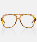 Chloé Native Oversized Aviator Glasses