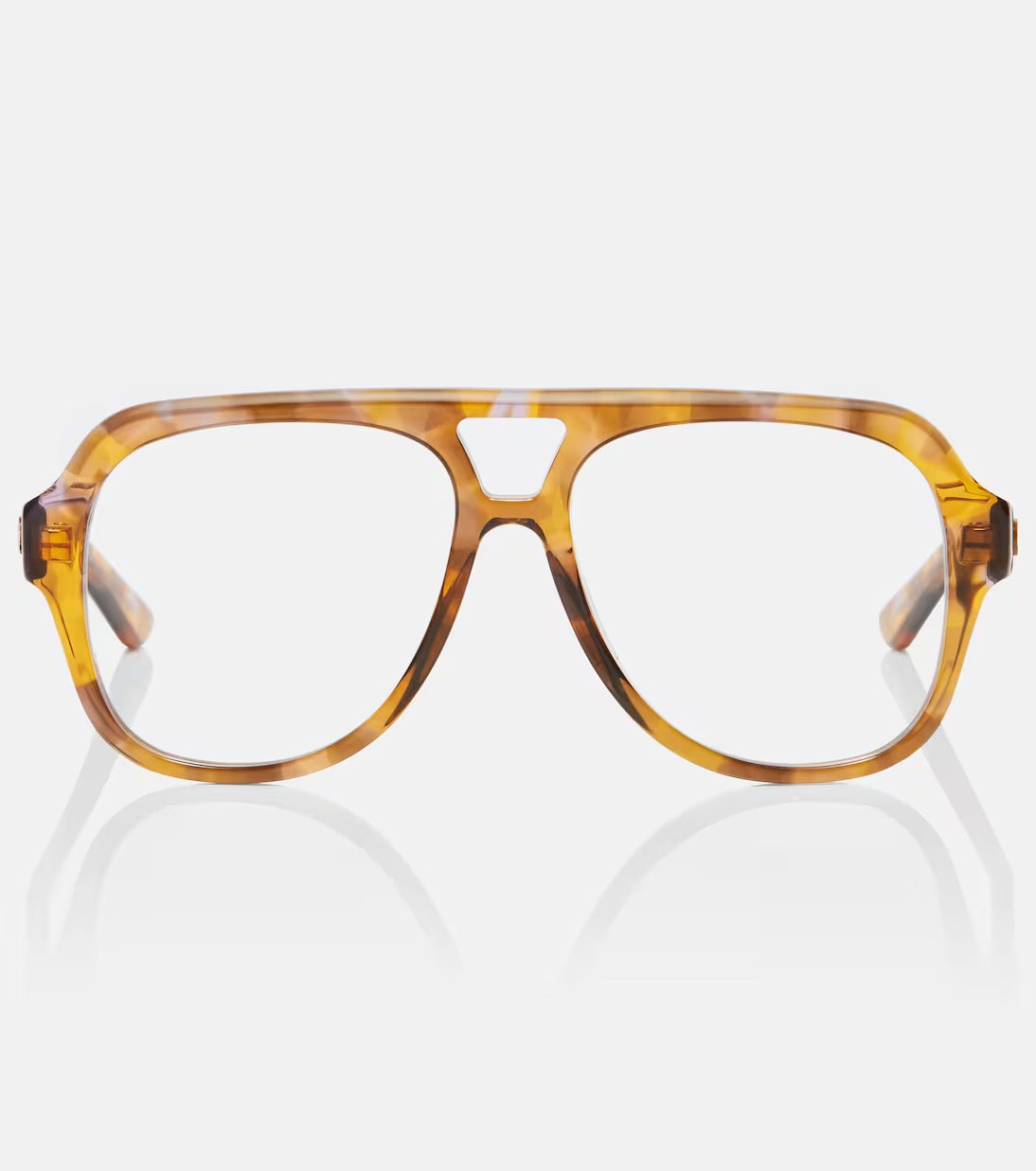 Chloé Native Oversized Aviator Glasses