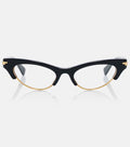 Bottega Veneta Fashion Show Cat-Eye Glasses