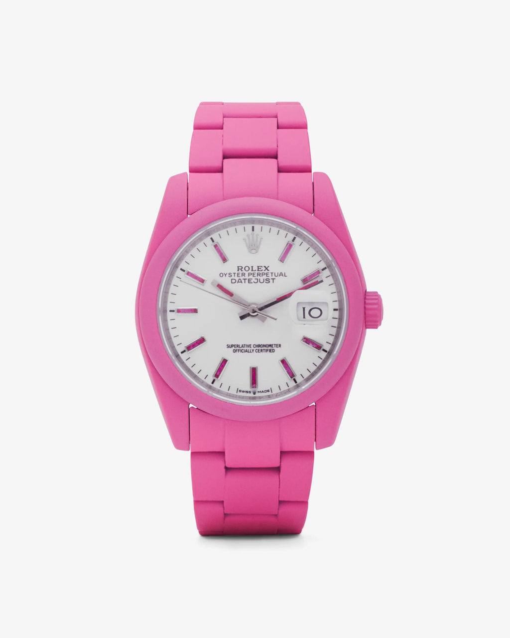 Private Label Dubai Ltd — Customised Rolex Datejust Rose Pink 41mm