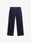 The Frankie Shop Belden Straight Leg Jeans Dark Wash