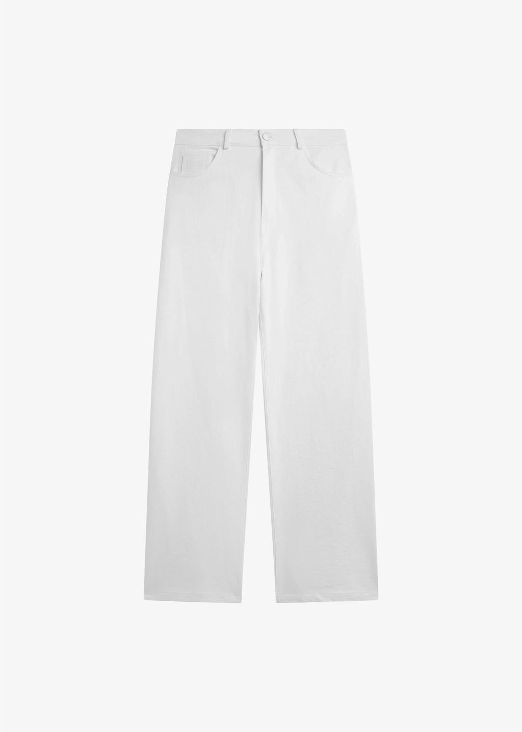 The Frankie Shop Nelton Barrel Leg Jeans White