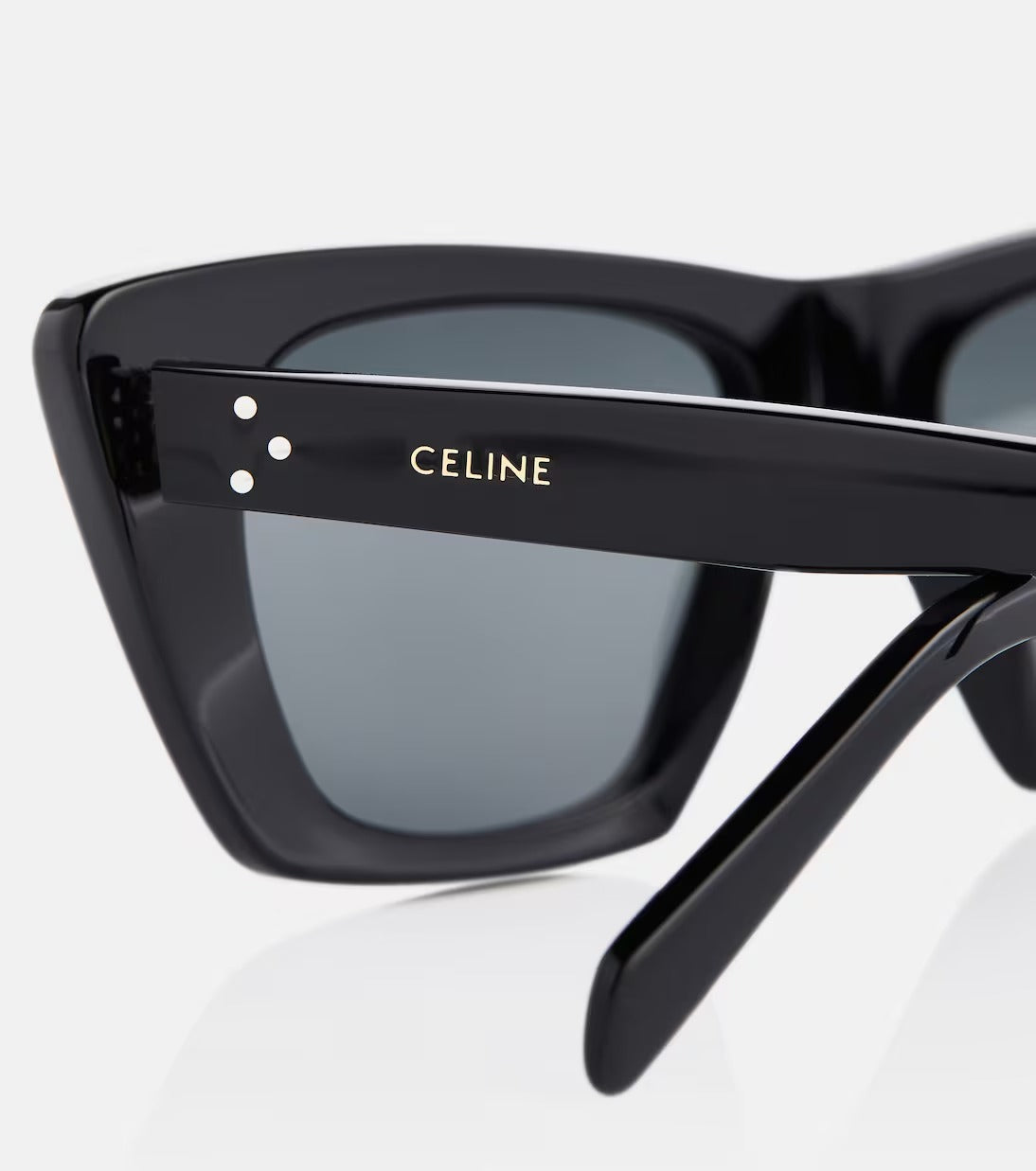 Celine Eyewear Cat-Eye Sunglasses in Black