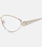 Gucci Guccissima Cat-Eye Glasses