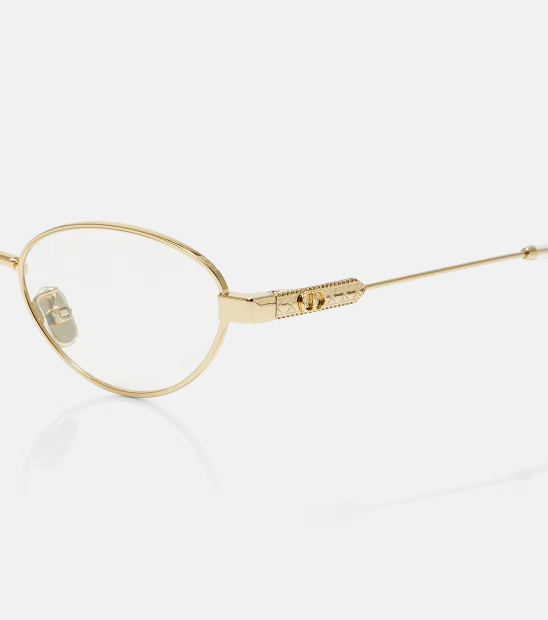 Dior CannageO B3U Oval Optical Glasses