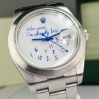 Rolex Datejust "Who Cares I'm Already Late" 41mm