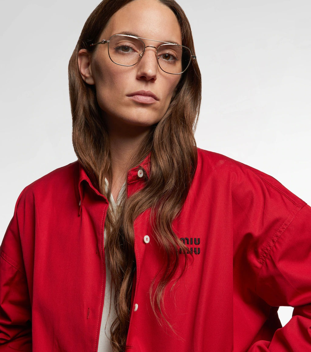 Miu Miu Aviator Optical Glasses