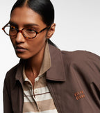 Miu Miu Oval Optical Glasses