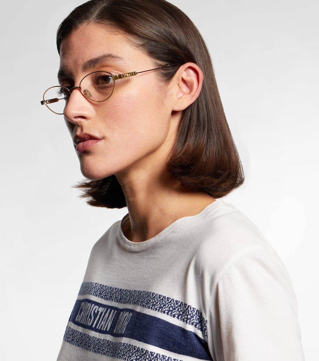Dior CannageO B3U Oval Optical Glasses