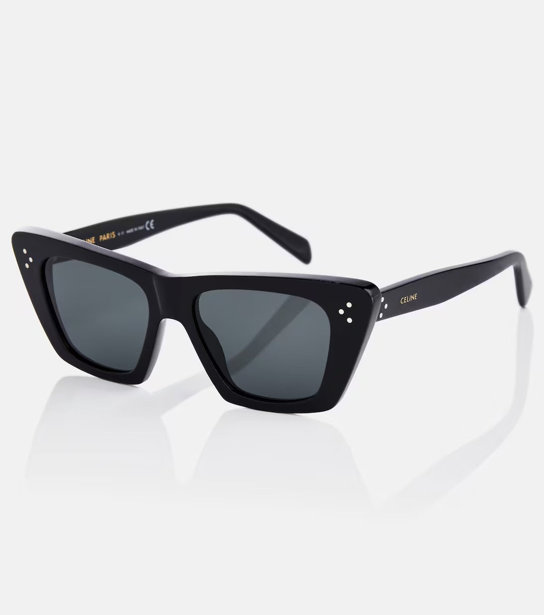 Celine Eyewear Cat-Eye Sunglasses in Black