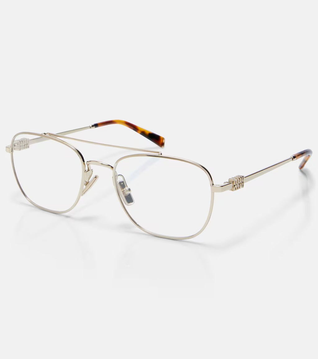 Miu Miu Aviator Optical Glasses