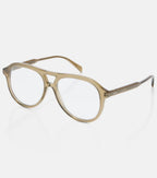 Celine Eyewear Thin Aviator Glasses in Green
