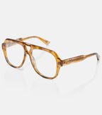 Chloé Native Oversized Aviator Glasses