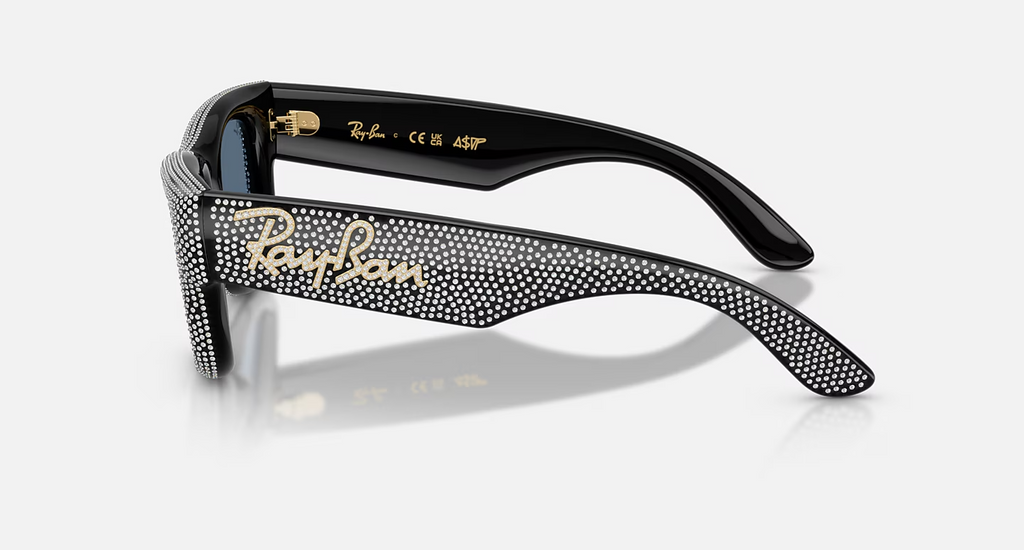 Ray-Ban Wayfarer Puffer Crystal Pavè Edition