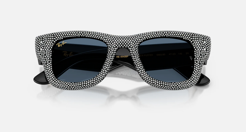 Ray-Ban Wayfarer Puffer Crystal Pavè Edition