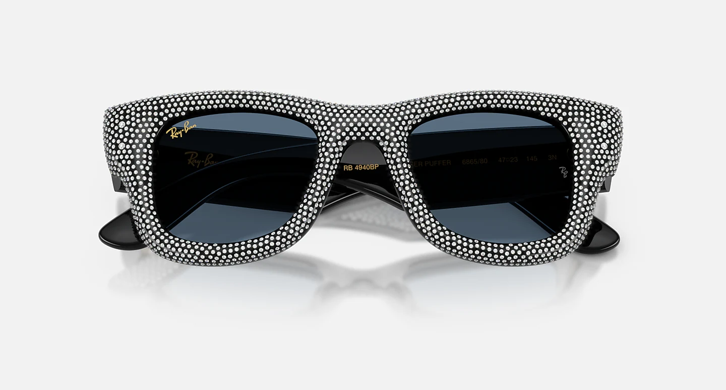 Ray-Ban Wayfarer Puffer Crystal Pavè Edition
