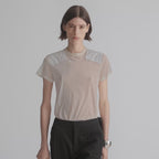 Patch T-Shirt Acid Ivory Cotton