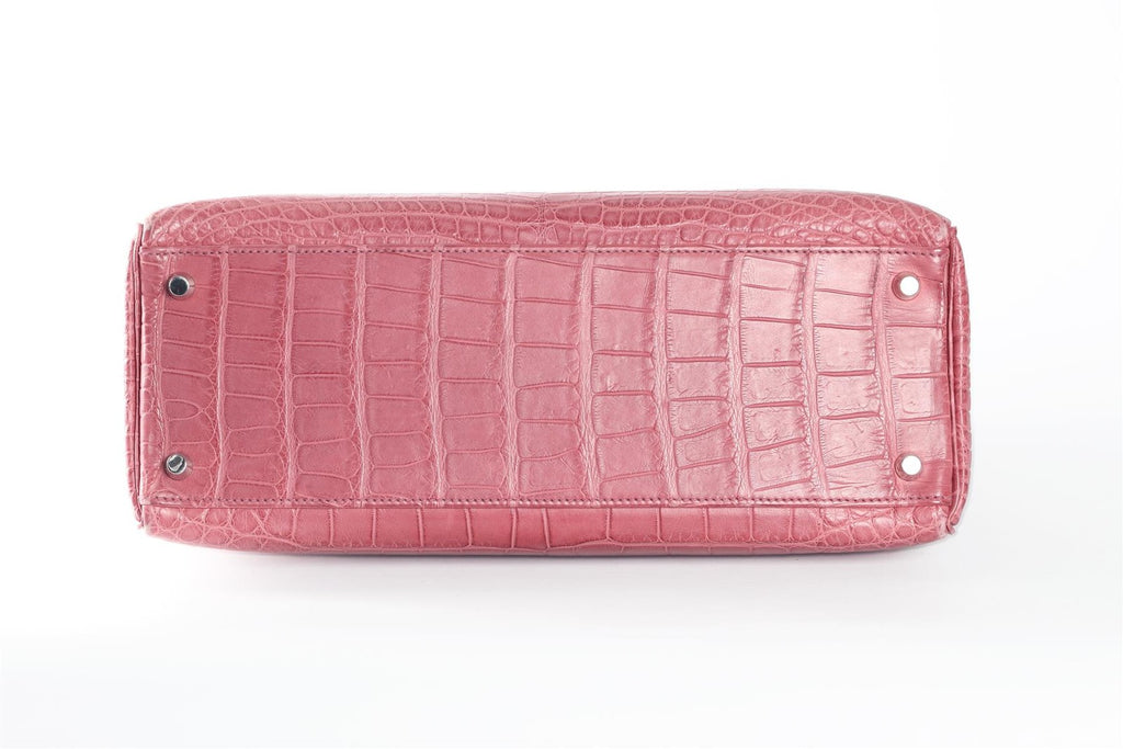 Hermès Kelly Retourne 32cm Matte Alligator Leather Handbag