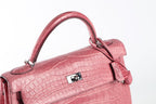 Hermès Kelly Retourne 32cm Matte Alligator Leather Handbag
