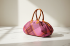Vintage Vivienne Westwood Pink Check Tote – Rare Archive Piece