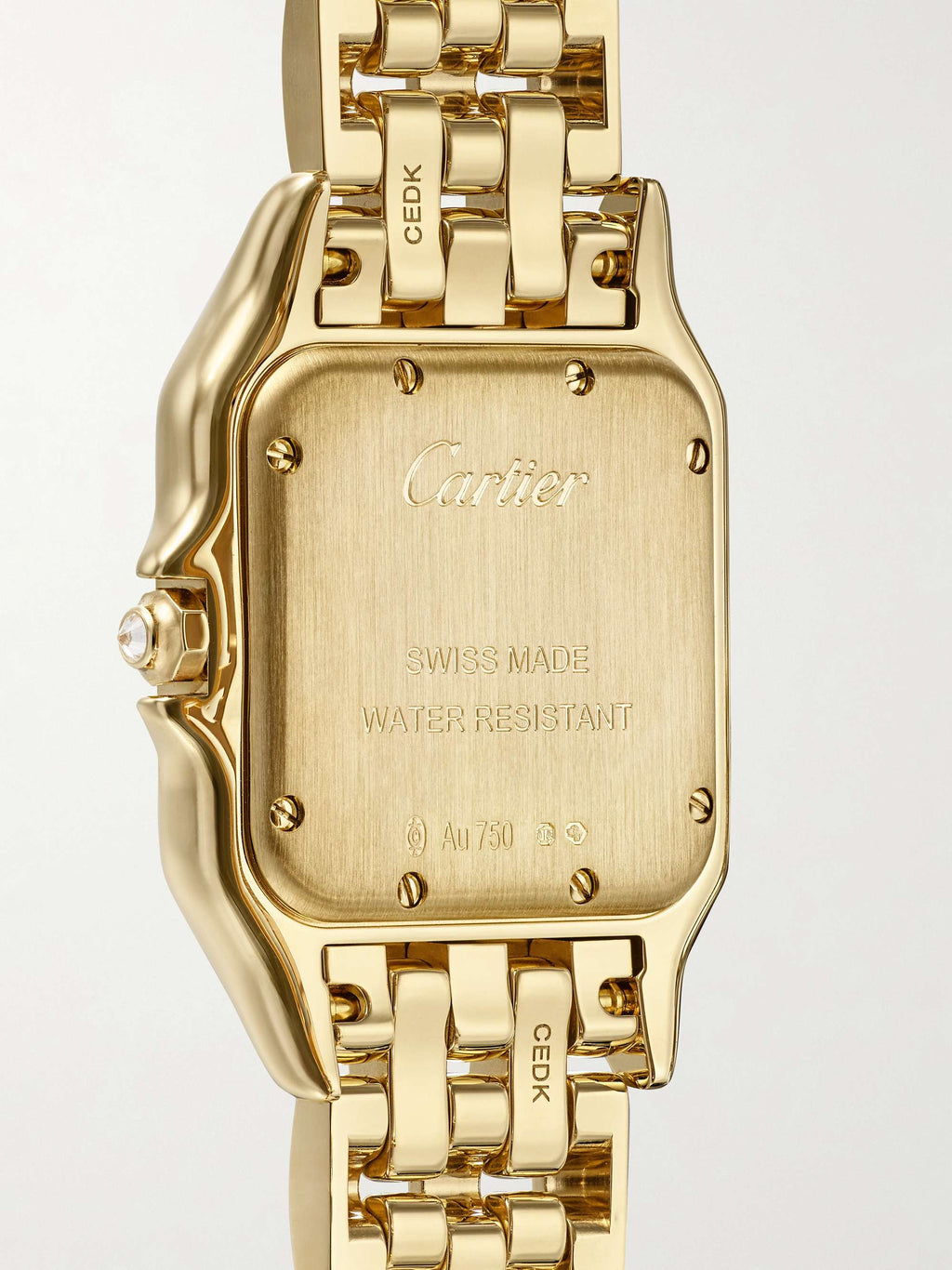 Panthère de Cartier 26.7mm Medium 18-Karat Gold Diamond Watch