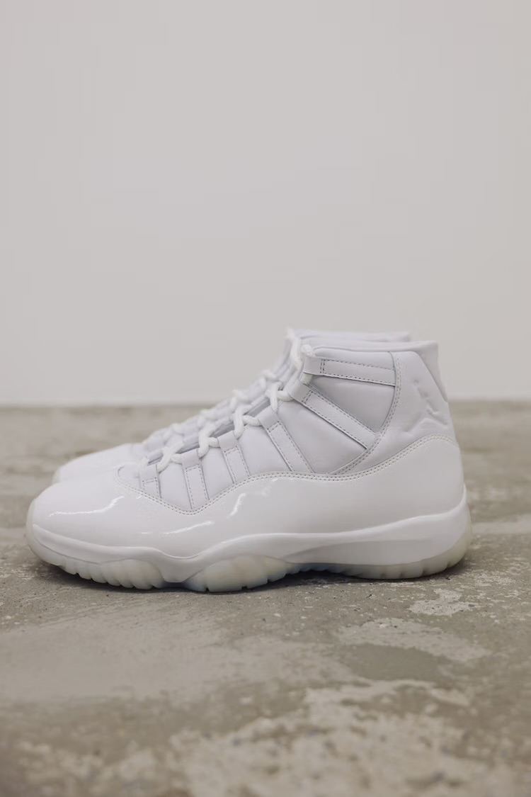 White Comme des Garçons Homme Plus x Air Jordan 11