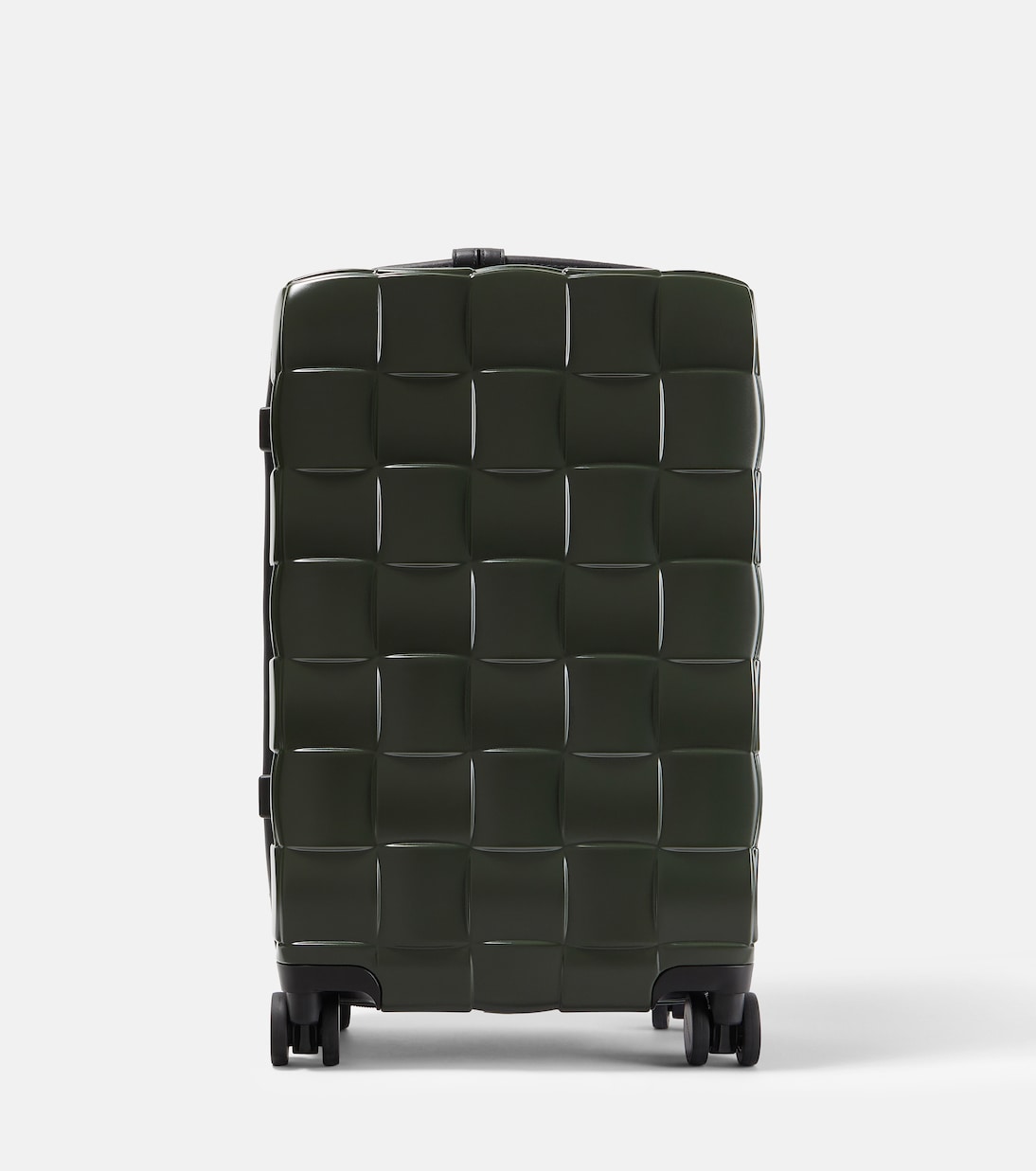 Green Bottega Veneta Odyssey carry-on suitcase