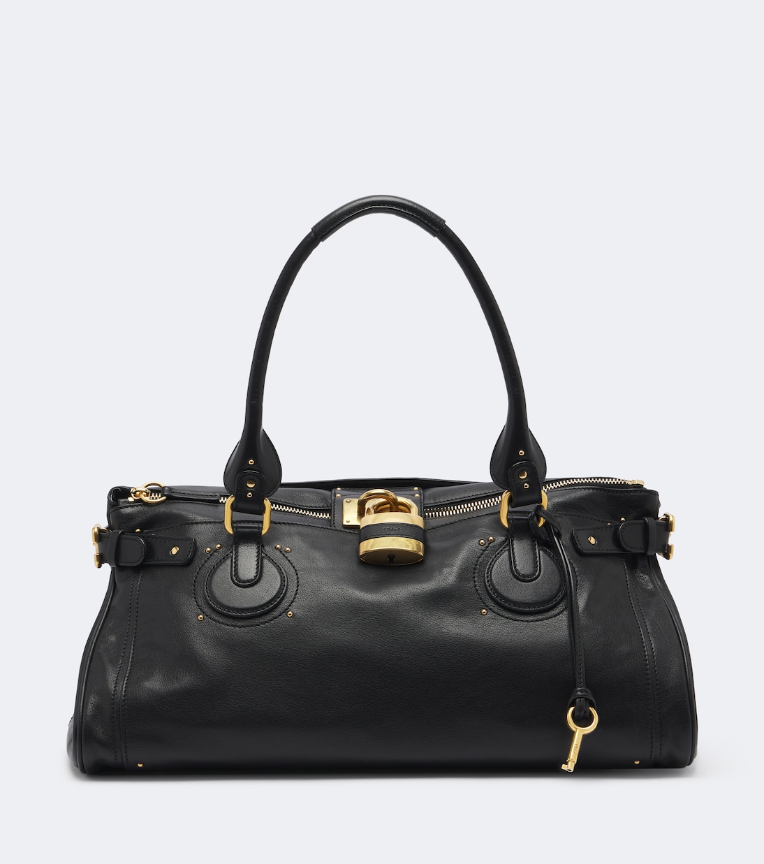 Black Chloé Paddington XL leather shoulder bag